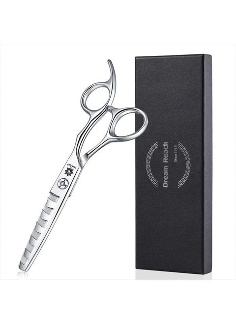 Professional 6 inch Hair Cutting Scissors Japanese 440C Steel Thinning Shear for Men/Women Cutting for Salon/Barber/Home