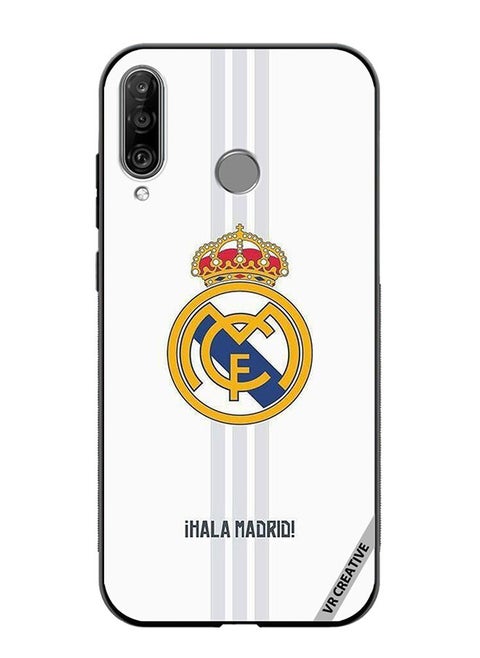 Protective Case Cover For Huawei P30 Lite Madrid Design Multicolour