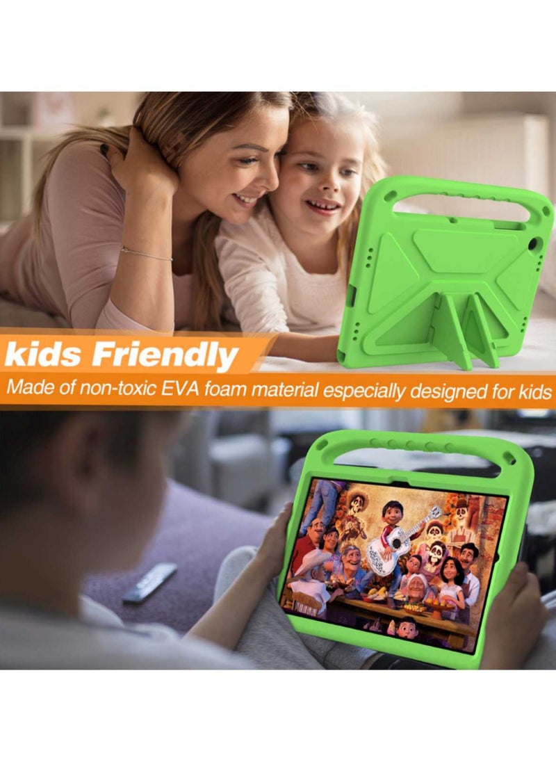 Generic - For Samsung Galaxy Tab A9 Plus Case,Lightweight EVA Kid Friendly Shockproof Handle Stand Case for Samsung Galaxy Tab A9 Plus,Green - Image 1