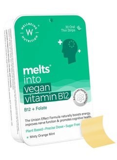 Melts Vegan Vitamin B12- 30 Oral Strips