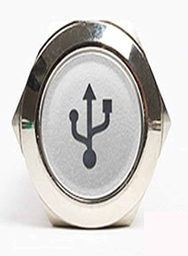 YAMING 1 PCS of 16MM USB Power symbole on/Off Type self Locking Switch (USB Power Symbol) - Image 1