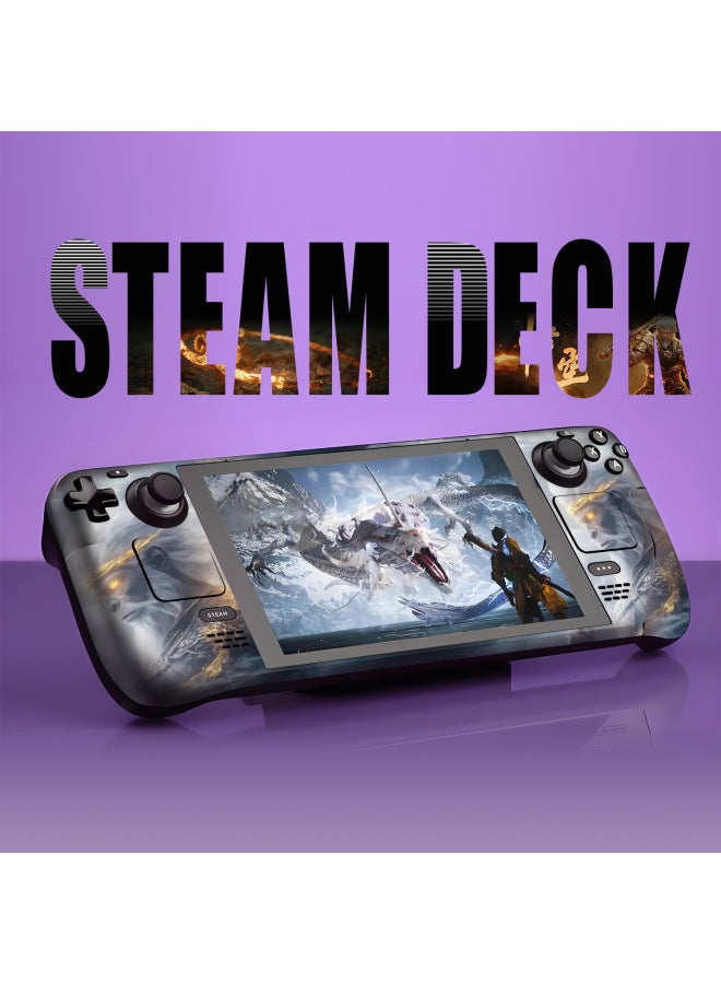 For Steam Deck Handset Game Machine Sticker Protection Film Black Myth Goku Sticker Film-Color:SteamDeck-18062 - Image 3