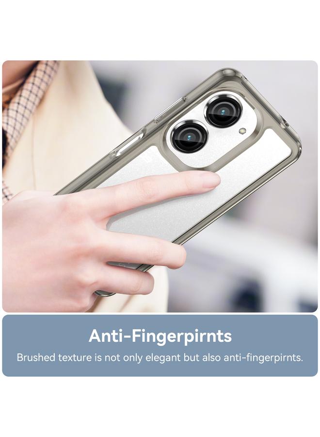 اس-توب جراب لهاتف Asus ZenFone 9 من سلسلة الألوان، مصنوع من الأكريليك + TPU - Image 5