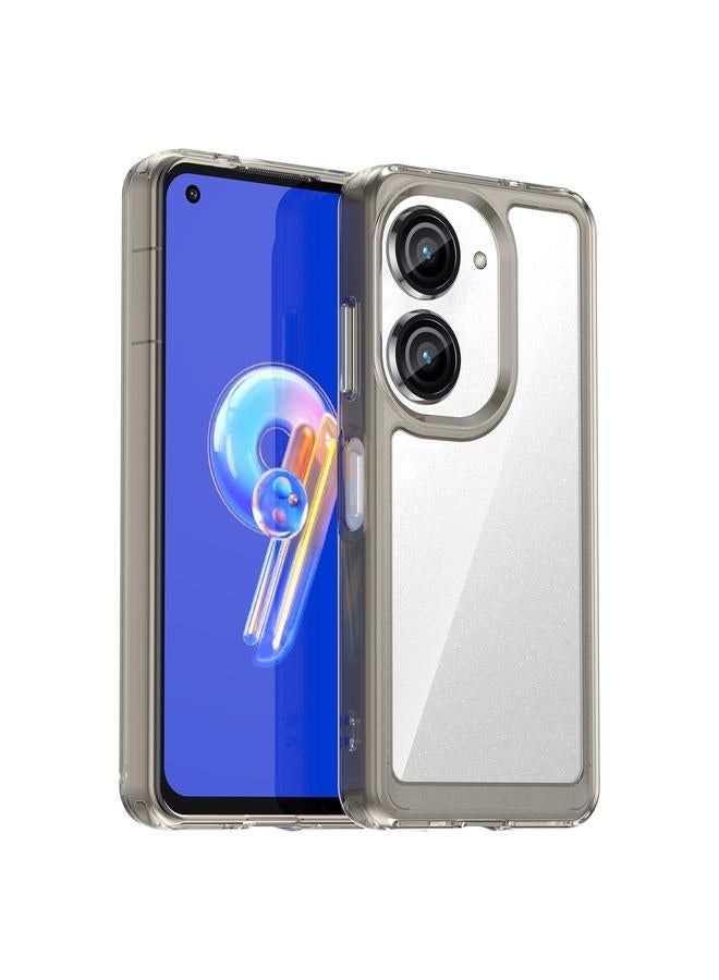 اس-توب جراب لهاتف Asus ZenFone 9 من سلسلة الألوان، مصنوع من الأكريليك + TPU - Image 1