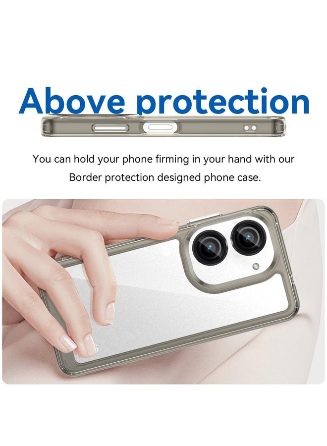 اس-توب جراب لهاتف Asus ZenFone 9 من سلسلة الألوان، مصنوع من الأكريليك + TPU - Image 4