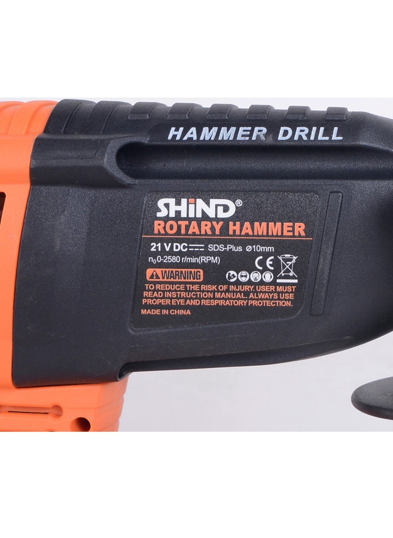 Generic - SHIND Rotary Hammer, Handheld lithium battery Rotary Hammer - Image 1