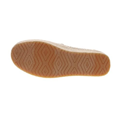TOMS Womens Valencia Metallic Espadrille Slip On Flats Casual - Gold - Size 7.5 B - Image 5