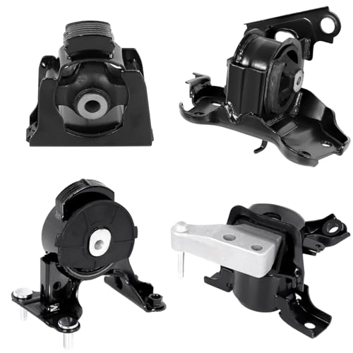 Quivimoro 4Pcs Engine Motor Transmission Mount Set 9768 9498 9961 9793 Fit for Toyota RAV4 2013 2014 2015 2016 2017 2018 L4 25L Gas AWD Engine Mount Replace OE A42011 A62038 A42023 A42003 - Image 1