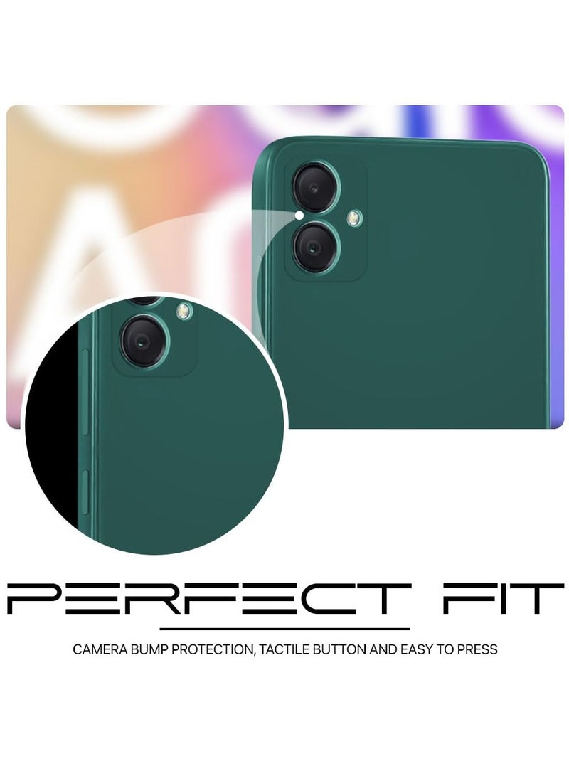 Samsung Galaxy A06 Case Cover Soft Slim fit Silicone Case Light weight Back Cover Matte Finish Shockproof Protective Cover Anti fingerprint Case Designed For Samsung Galaxy A06 - Image 2
