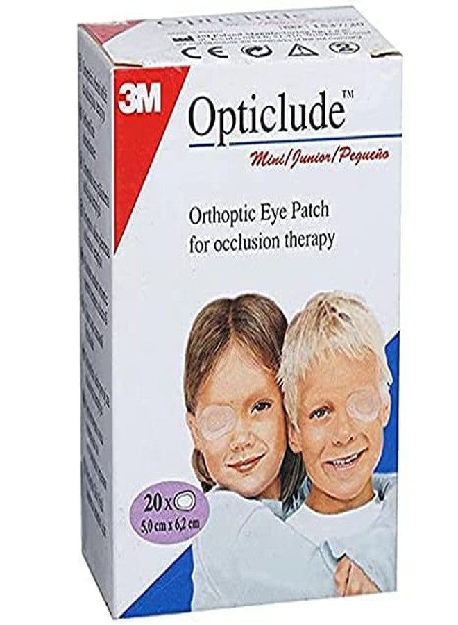 3M Opticlude Orthoptic Junior Eye Patch 5cm*6.2cm 1537 PACK OF 3