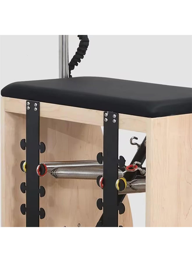 Max Strength Wooden Pilates Stability Chair – Yoga & Fitness Balance Stool for Home & Gym - Image 5