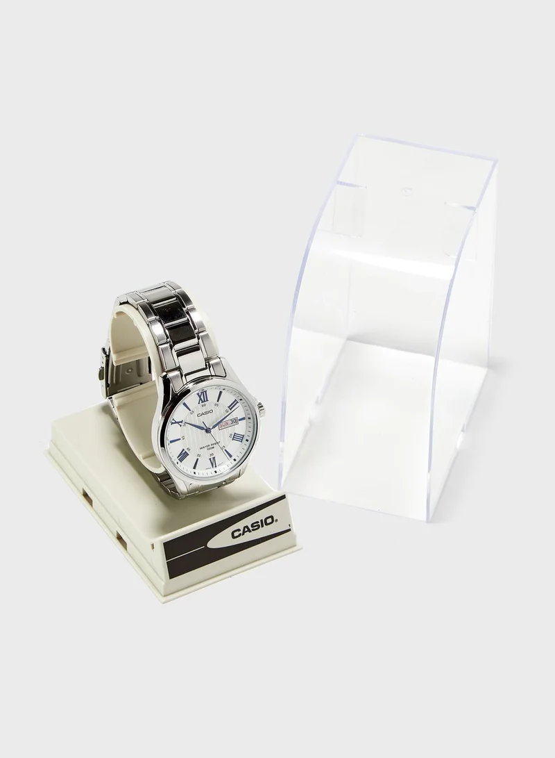 CASIO  Classic Steel Strap Analog Watch for Men | Best Price UAE