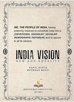 Prints Publications Pvt Ltd INDIA VISION - New Age Equality Hardcover 