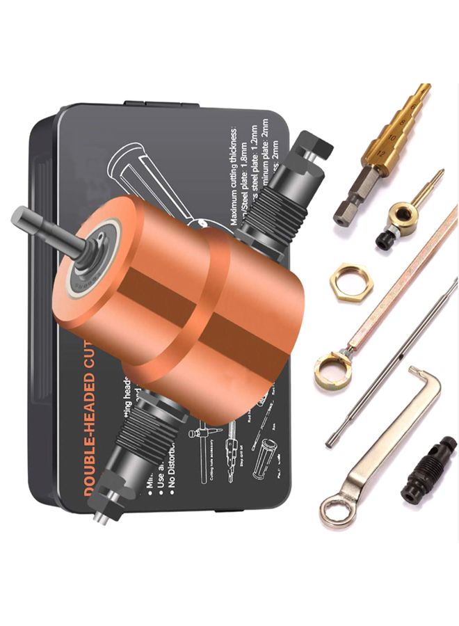 Double Tip Sheet Cutting Nibbler Gold 1.04kg - Image 4