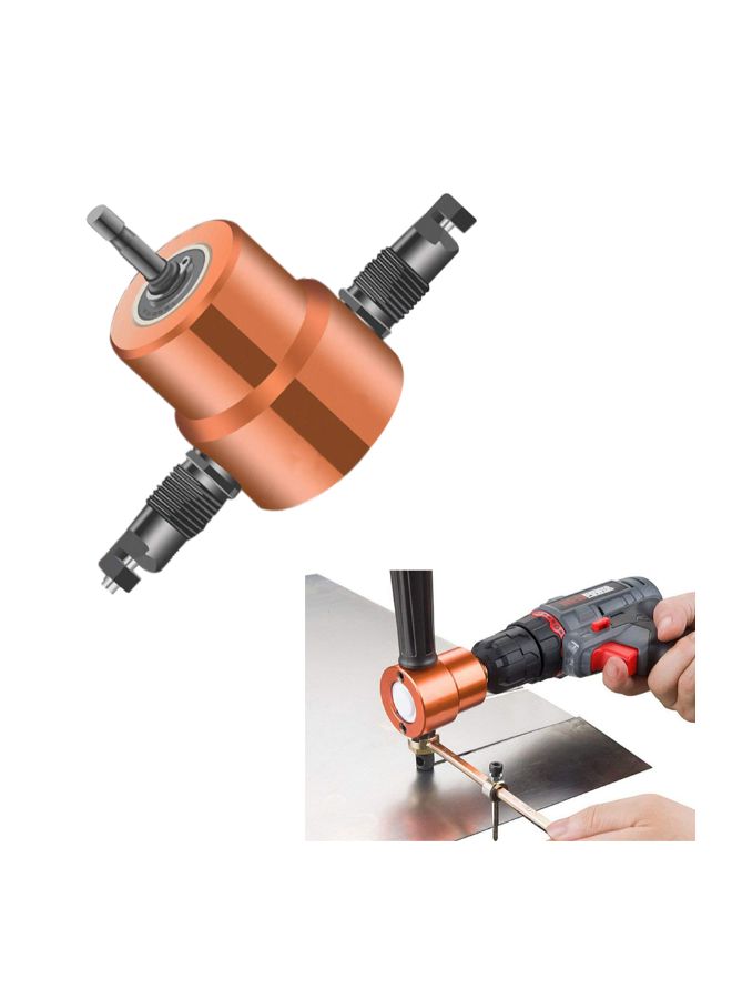 Double Tip Sheet Cutting Nibbler Gold 1.04kg - Image 3