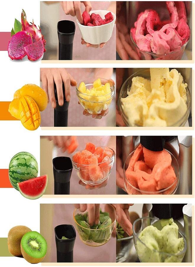 Generic - Home Ice Cream Maker Sorbets And Frozen Yogurt Maker Machine Fruit Soft Serve Ice Cream Machine For Home Party Use BPA Free - Image 1