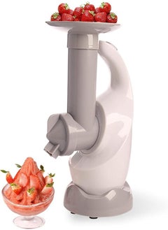 Home Ice Cream Maker Sorbets And Frozen Yogurt Maker Machine Fruit Soft Serve Ice Cream Machine For Home Party Use BPA Free