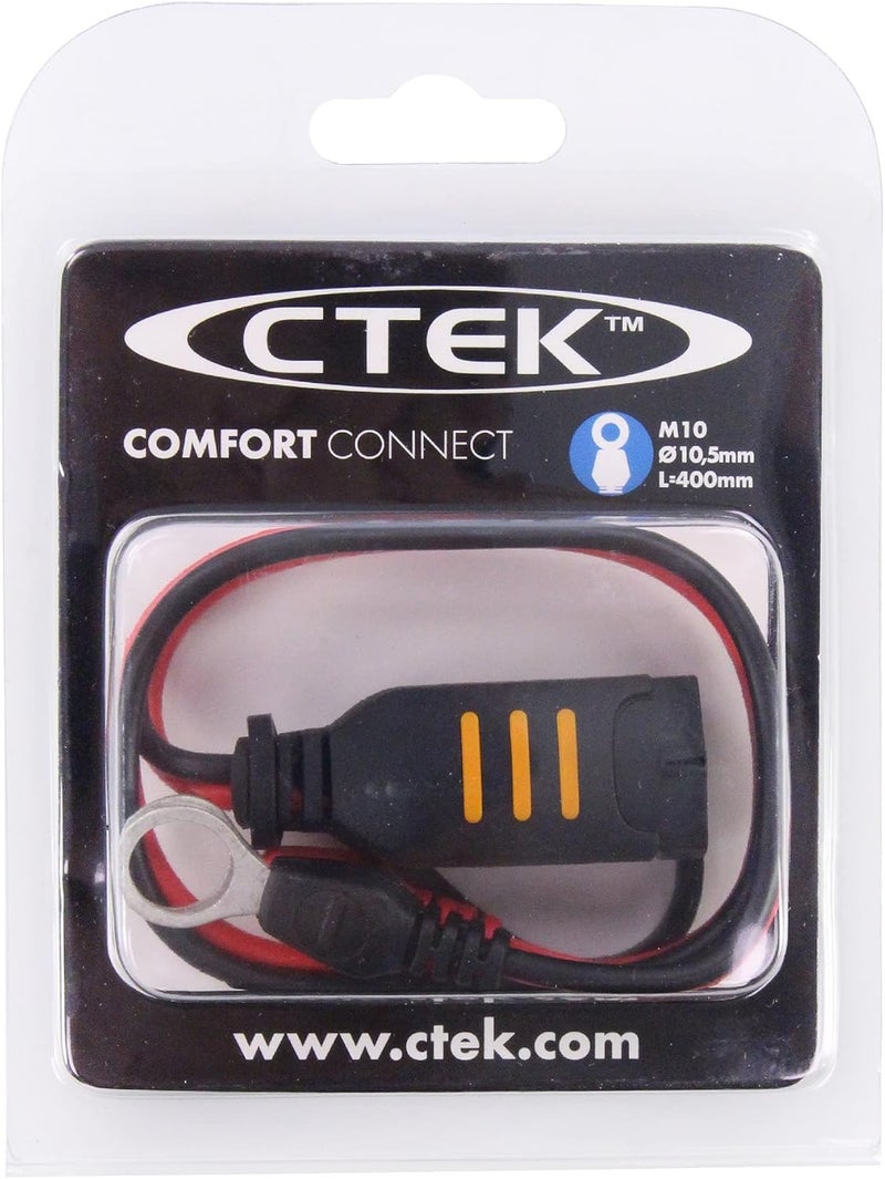 CTEK CTE-56329 Direct Connector Adaptor with 10mm Eyelets and 400mm Cable Length - Image 1