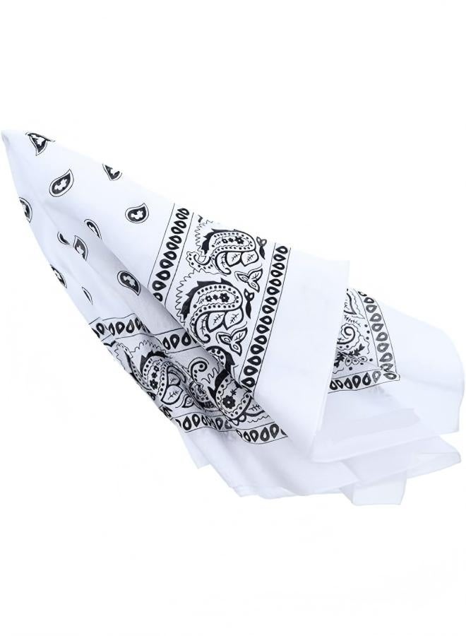Beauenty Vintage Printed Headscarf White - Image 3