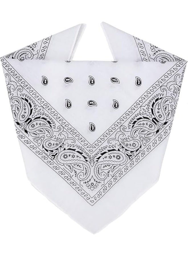 Beauenty Vintage Printed Headscarf White - Image 2