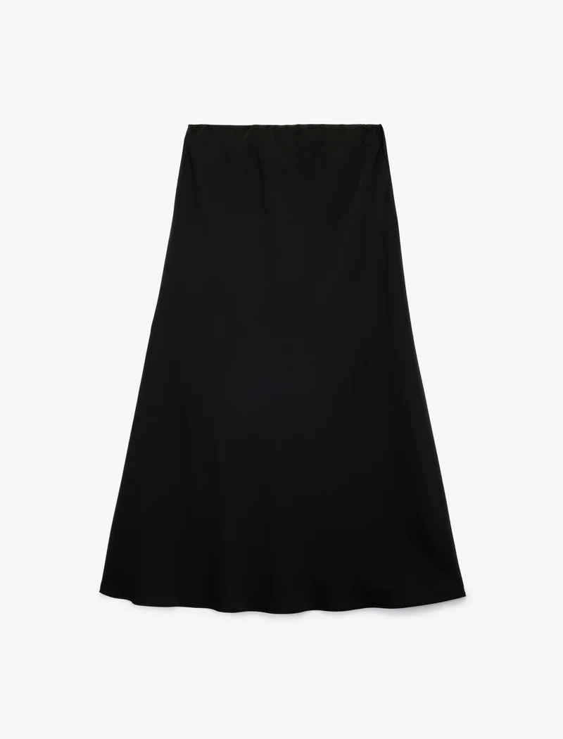 كوتون Satin Flare Skirt
