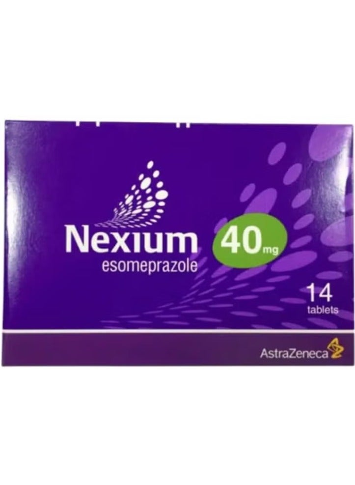 Nexium 40mg Tablets 14's