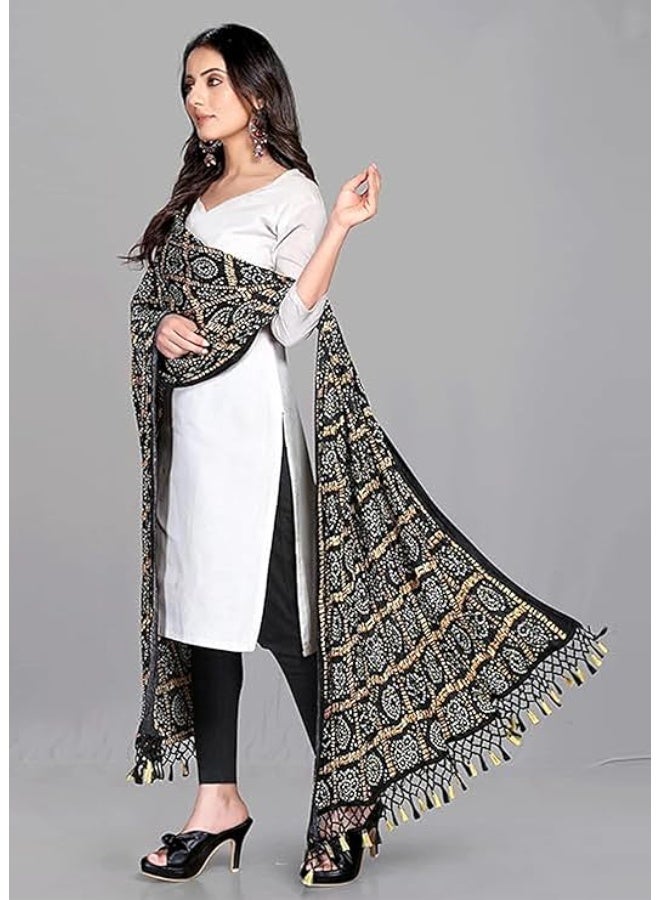 TRENDMALLS وشاح بانديج شينون الحريري للسيدات من Trendlers - Image 3