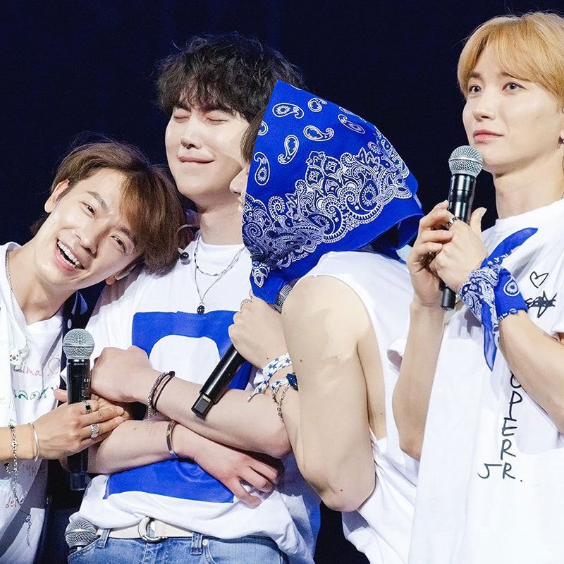 Superjunior Concert Super Show9 Road Encore Around The Same Short Sleeve T-Shirt Clothes - Image 3