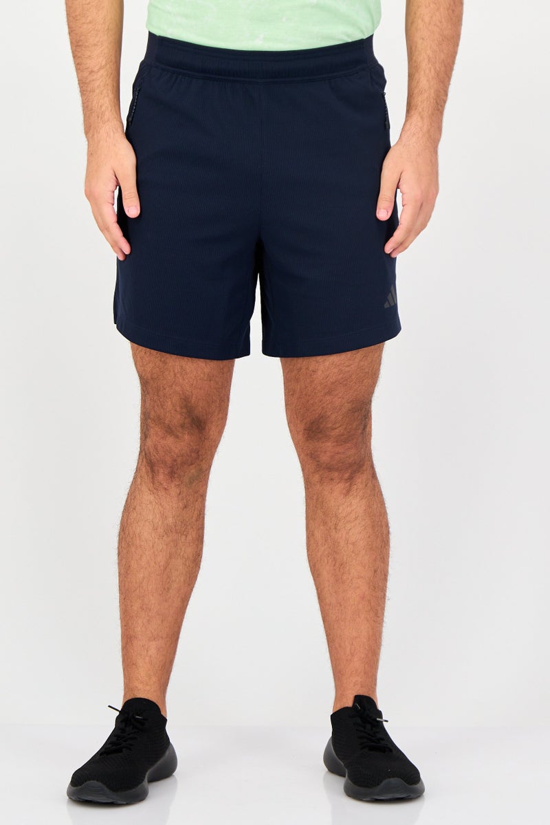 Adidas Men Sportswear Fit Training Shorts, Navy - Image 1