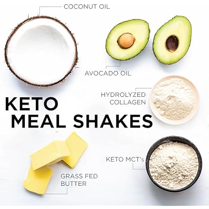 Keto Science Ketogenic Meal Shake Vanilla Dietary Supplement, Keto Protein, Rich in MCTs and Protein, Packed with Collagen, Vitamins and Minerals, Keto and Paleo Friendly, Weight Loss, (14 servings), 20.49 Oz - Image 4