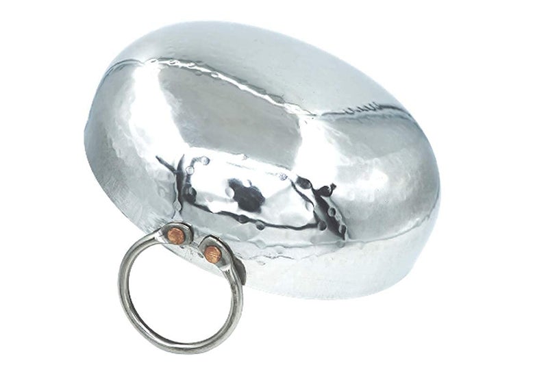 KC Sandwich Bottom Heavy Guage Stainless Steel Hammered Kadhai Cookware(1500 ML) - Image 3