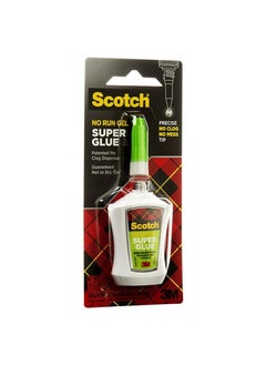 Scotch  No Run Gel Super Glue Precision Applicator 0.14OZ  - Image 2