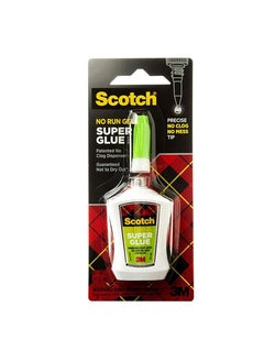 Scotch  No Run Gel Super Glue Precision Applicator 0.14OZ  - Image 1