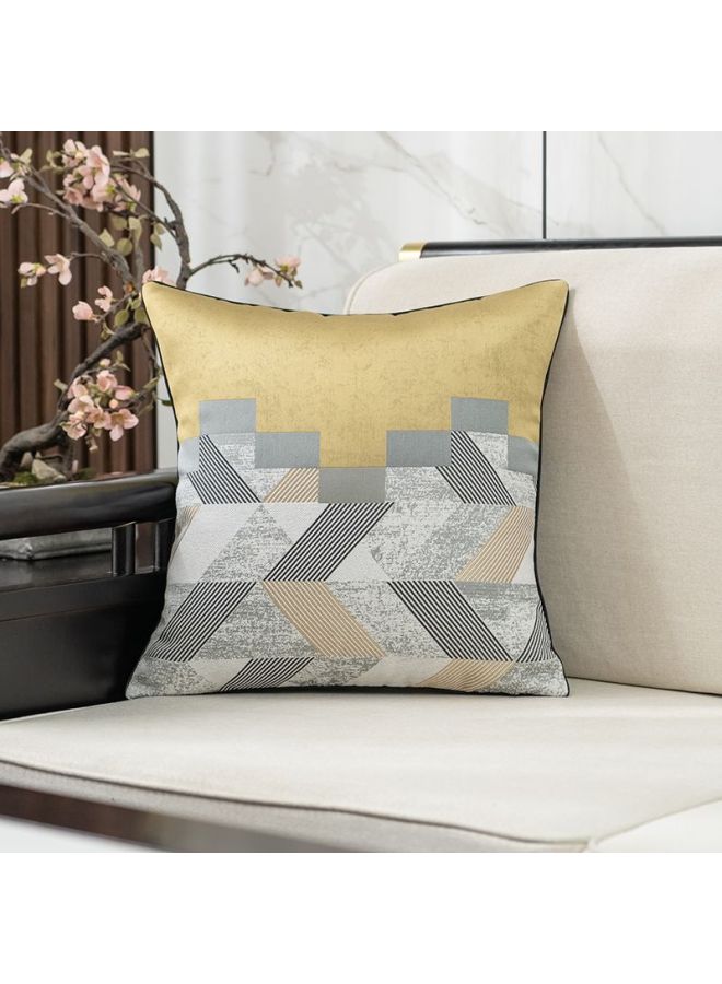 New Chinese Style Pillow Case Light Luxury Modern High Precision Jacquard Pillow Living Room Cushion Office Backrest Sofa Pillow
