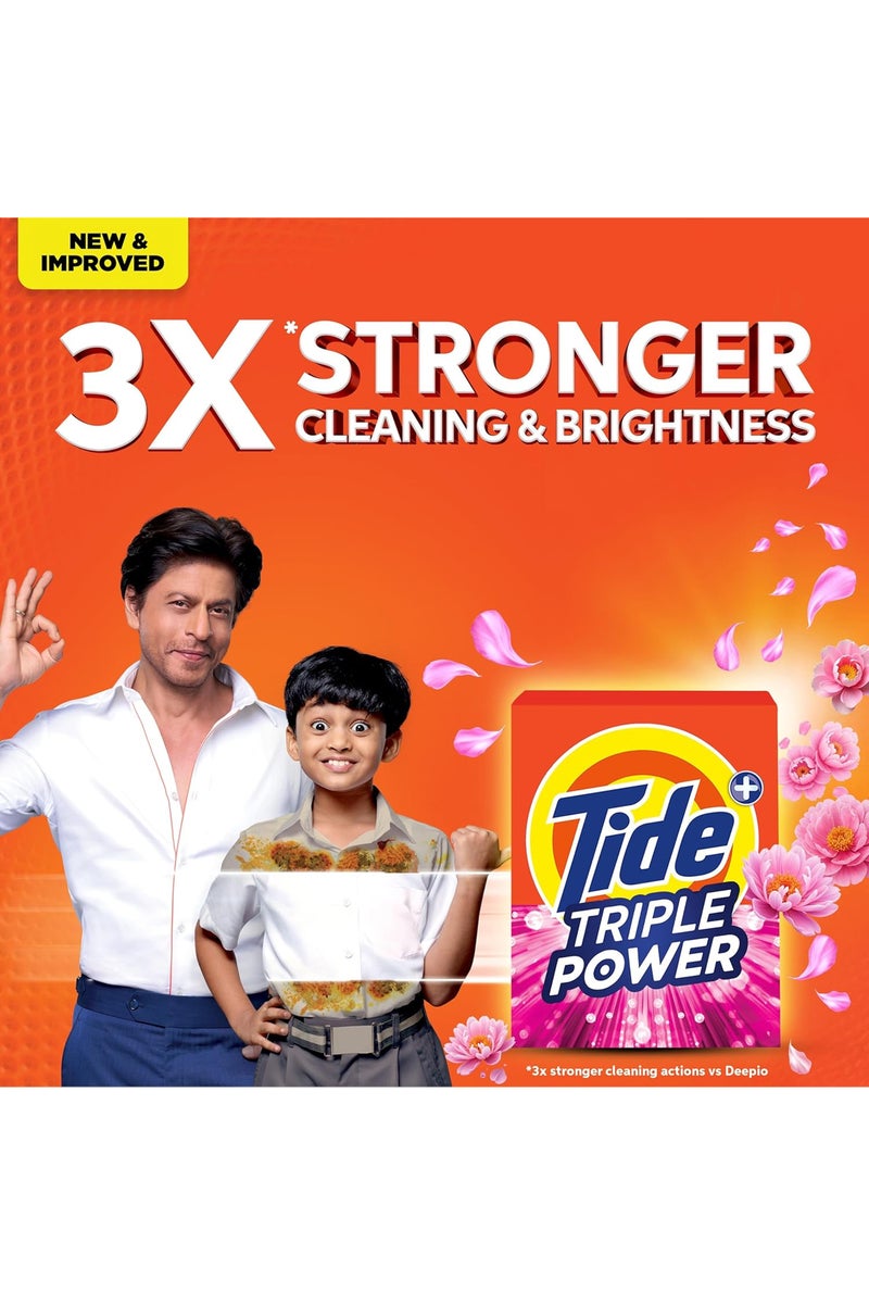 Tide Triple Power Floral Breeze Laundry Detergent Powder 2.25kg - Image 3
