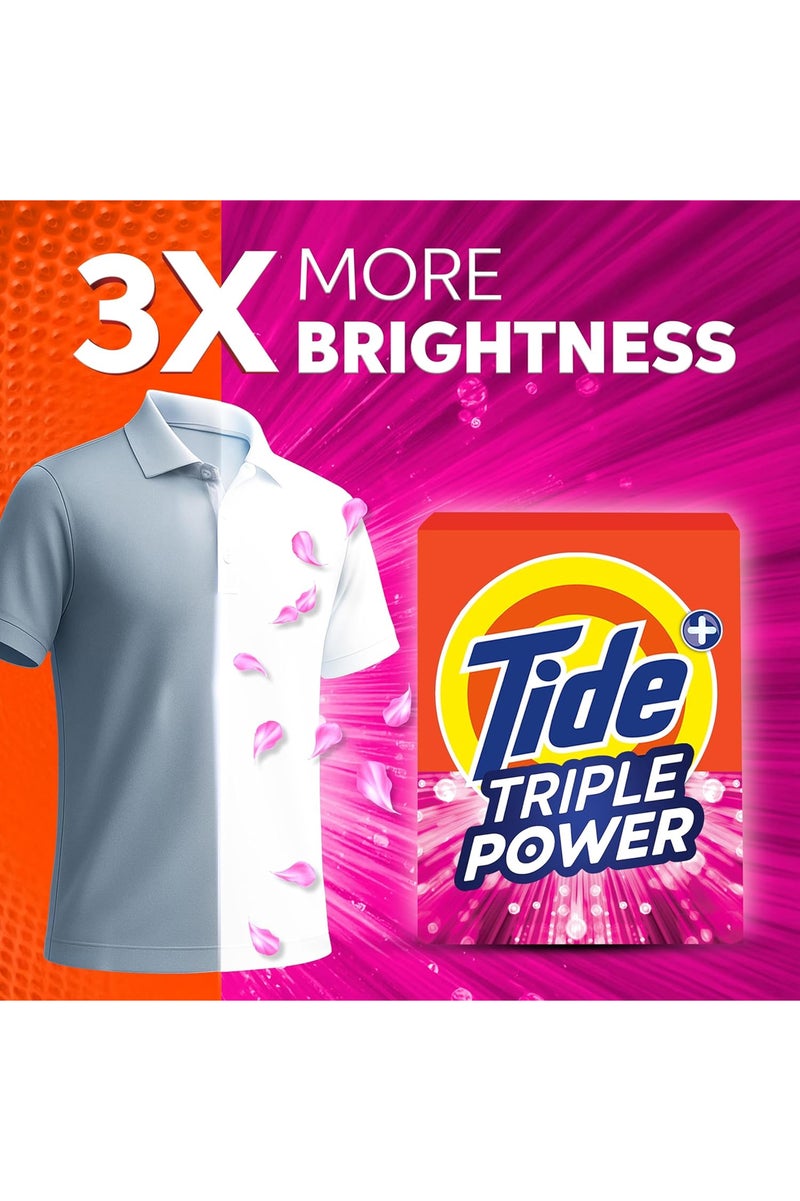 Tide Triple Power Floral Breeze Laundry Detergent Powder 2.25kg - Image 4