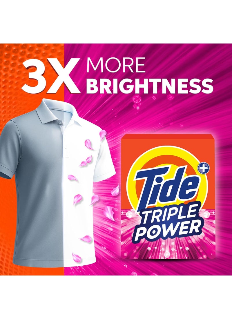 Tide Triple Power Floral Breeze Laundry Detergent Powder - Image 5