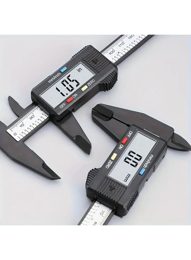Black Digital Caliper 0 01mm Precision Battery Powered LCD Screen Metric Imperial - Image 3