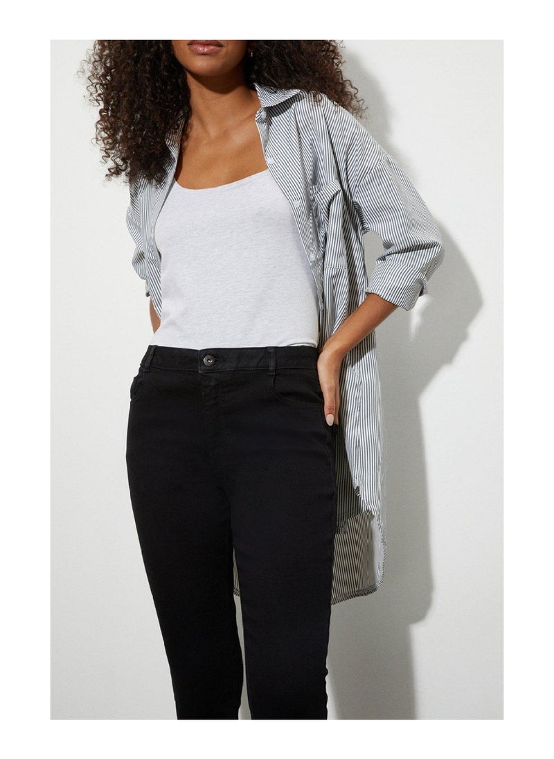 DOROTHY PERKINS - Black Regular Ellis Skinny Jeans - Image 1