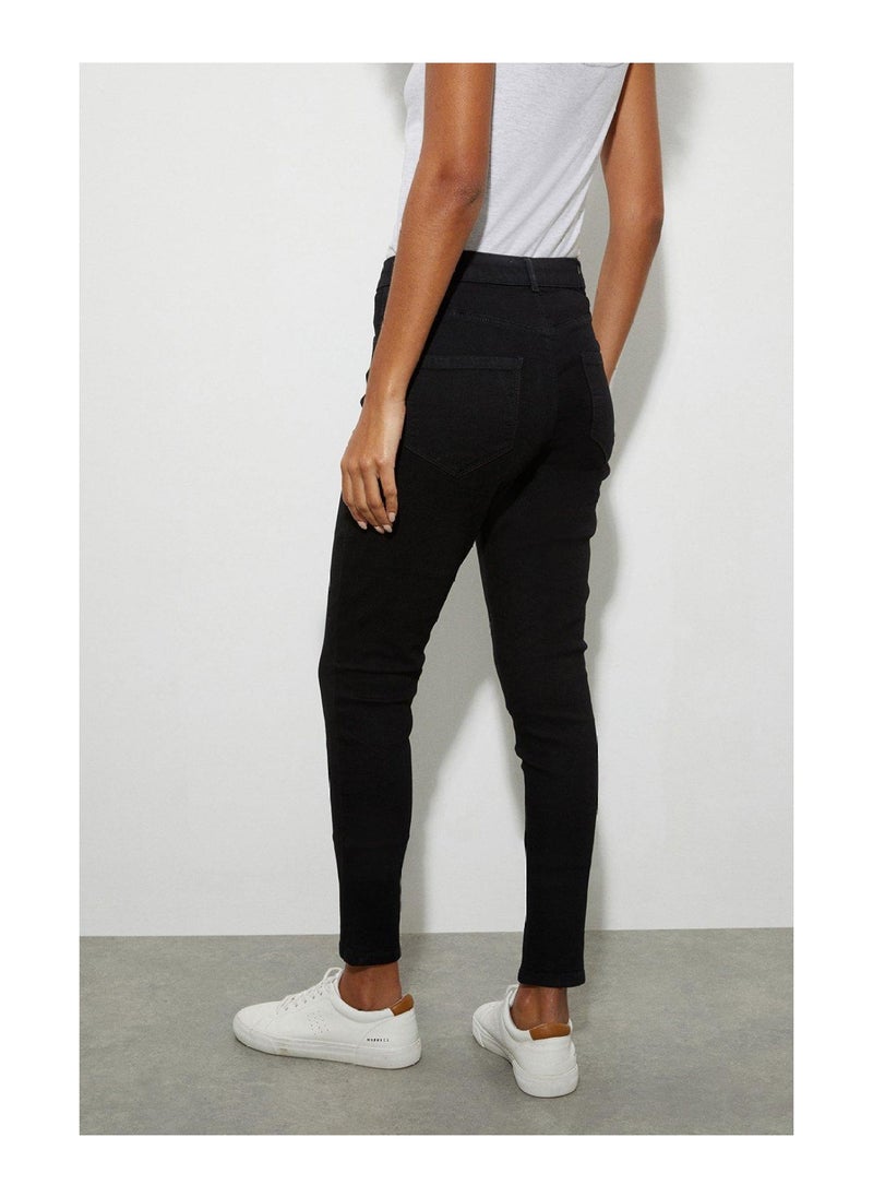 DOROTHY PERKINS - Black Regular Ellis Skinny Jeans - Image 1
