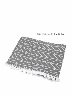 Y&D Fridge Dust Cover,Refrigerator Proof Cover,Washing Machine Top Cover (55x130cm Gray Arrow)  - Image 2