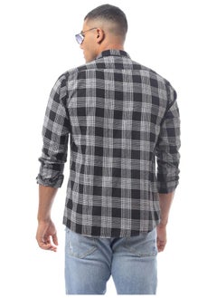 RAVIN Black Patterned Buttoned Long Sleeve Shirt  - Image 3