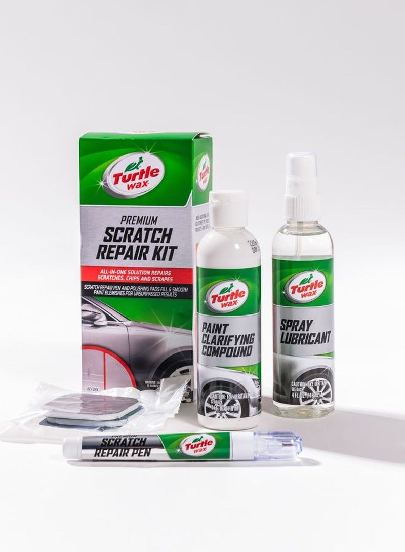 Turtle Wax Car Scratch Repair Kit - Premium Scratch Repair Solutions for Cars, All-in-One System - Image 1