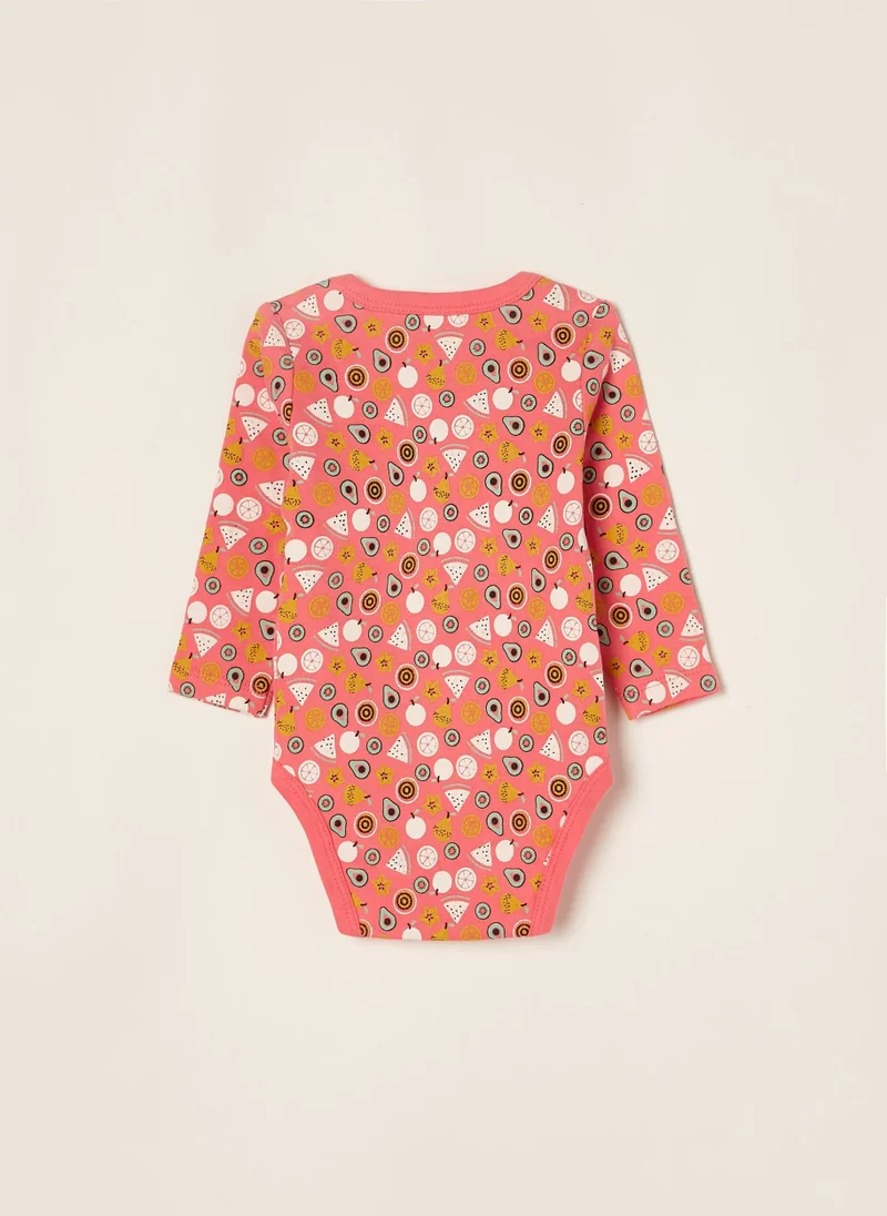 Zippy 5 Bodysuits for Baby Girls 'Tutti Frutti', Multicoloured