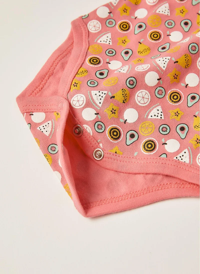 زيبي 5 Bodysuits for Baby Girls 'Tutti Frutti', Multicoloured