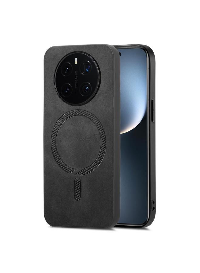 S-TOP Case For Honor Magic7 Pro Retro Magsafe Magnetic PU Back Cover Phone Case - Image 1