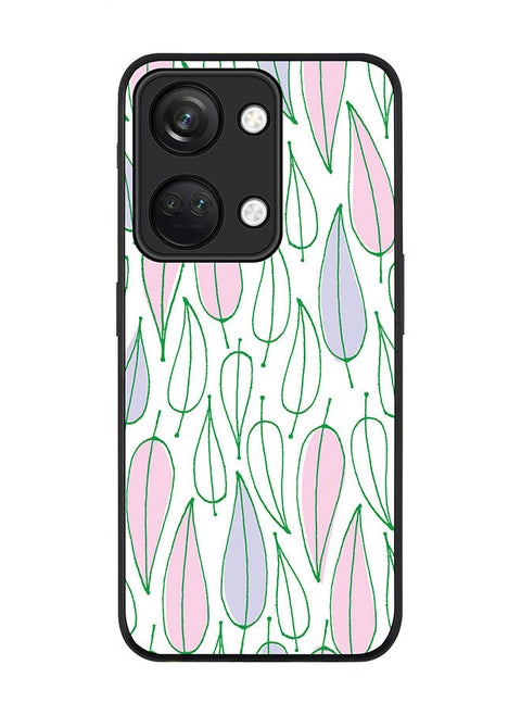 Rugged Black edge case for ONEPLUS NORD 3 5G / OnePlus Ace 2V, Slim fit Soft Case Flexible Rubber Edges Anti Drop TPU Gel Thin Cover -  Pastel Summer