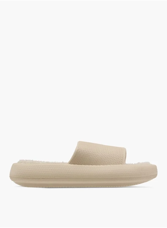 لو كونفورت Womens Textured Bedroom Slippers