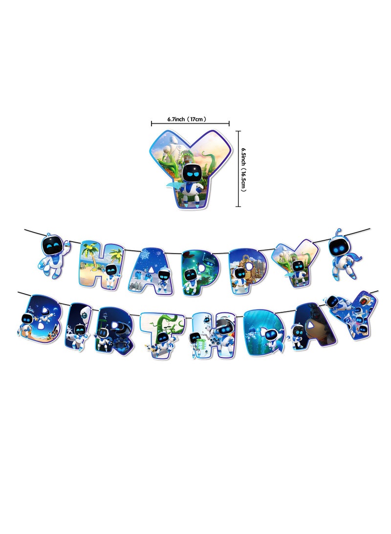 general Space robot birthday party decorations action games space adventure party scene layout suitable for fans and friends birthday, holiday gifts - Image 5