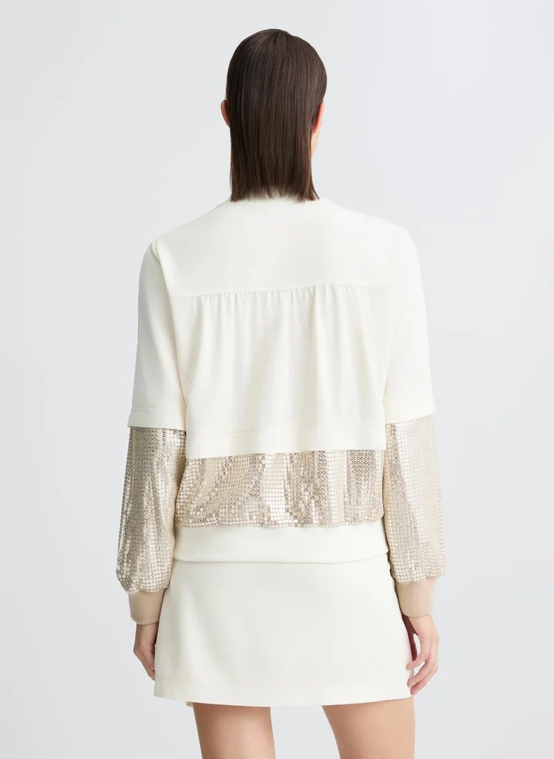 ليو جو Jacket with Sequins